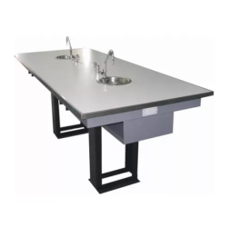 MESA CENTRAL PARA LABORATORIO