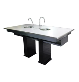 MESA CENTRAL PARA LABORATORIO