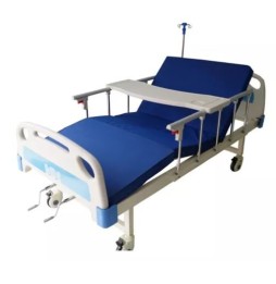 Cama Hospitalaria De Lujo Manual Equipada