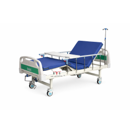 Cama de hospital manual de metal