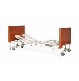 Cama de hospital giratoria de metal