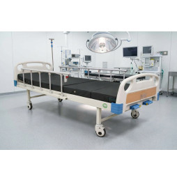 Cama Hospitalaria Mecanica Lujo Colchon
