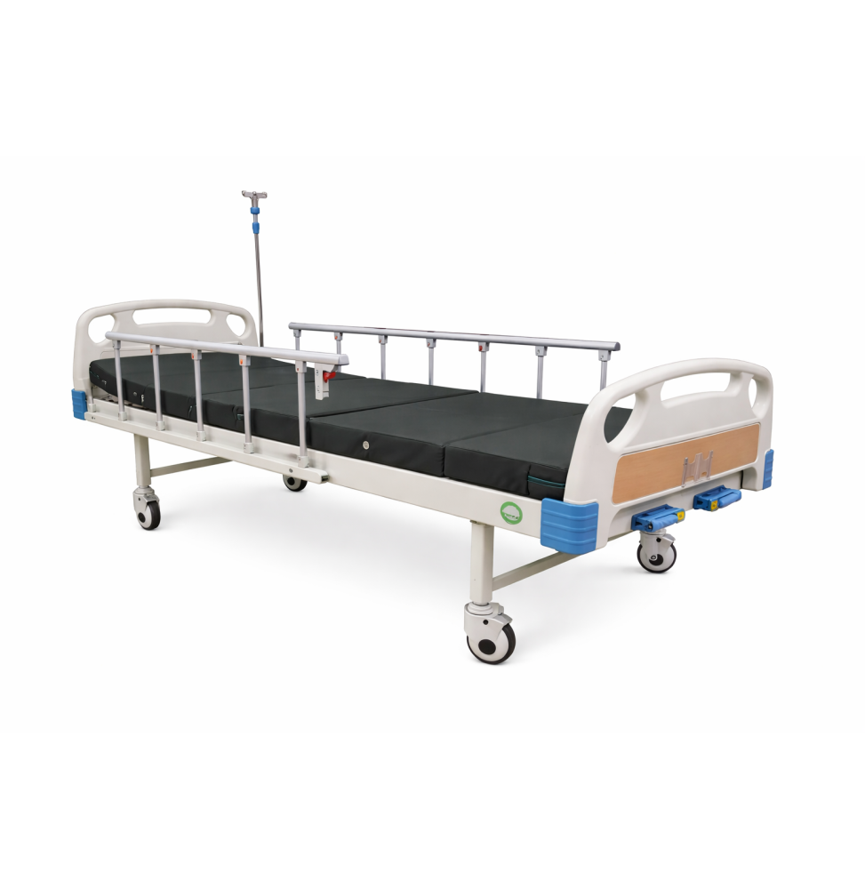 Cama Hospitalaria Mecanica Lujo Colchon