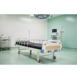 Cama Hospitalaria Mecanica Lujo Colchon