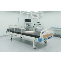 Cama Hospitalaria Mecanica Lujo Colchon