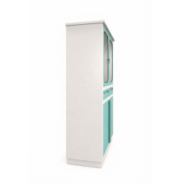 Vitrina médica combinada