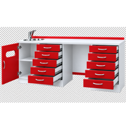 DentaCore Pro – Mueble Odontológico con Tarja y Almacenamiento