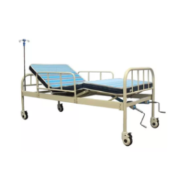 Cama Hospital Manual Con Colchón 3 Sec...