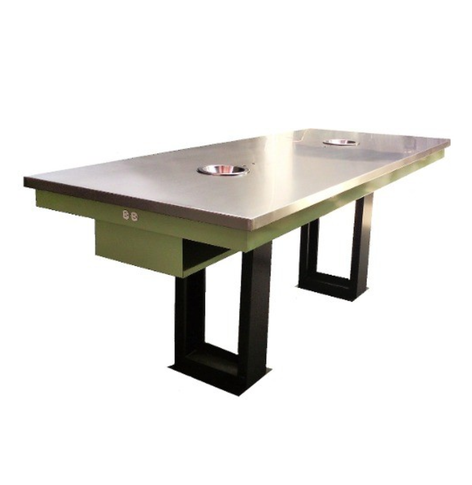 Mesa acero inoxidable